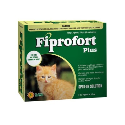 Sava Healthcare Fiprofort Plus for Cats